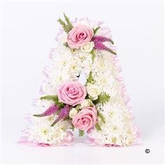 Massed Tribute Letter with Ribbon Edge