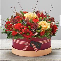 Classic Christmas Hatbox