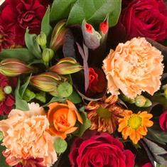 Autumn Florist Choice Hand-Tie In Water