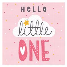 Baby Girl Greetings Card