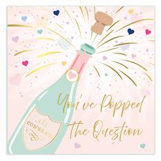 You&#39;ve Popped The Question Greetings Card