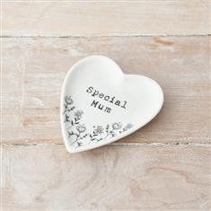 Special Mum Floral Trinket Dish